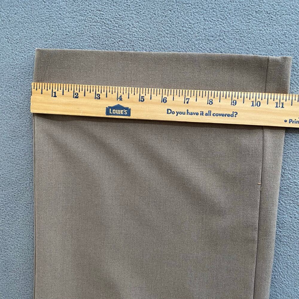 Abercrombie Fitch Sloane High Rise Tailored Wide Leg Pant Womens 12 Tan Cargo - Picture 9 of 13
